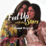 Bhumi Pednekar Instagram - Relax, have some fun and put your feet up with the lovely @AnaitaShroffAdajania and me today! Here's a sneak peek into the fun! Watch the full episode of #FeetUpWithTheStars on @Voot. (Link in Bio.) #CondenastVideo