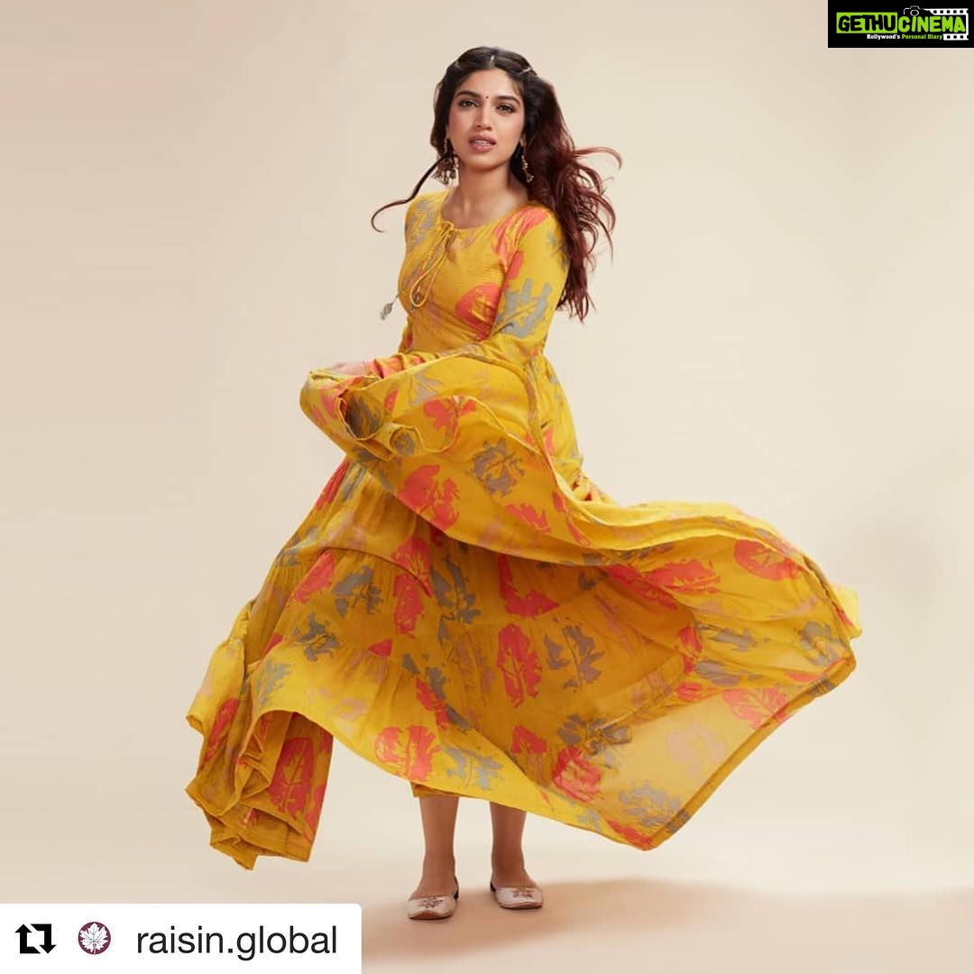 Bhumi Pednekar Instagram - Happy to be associated with @raisin.global ππ» Itβs comfort, quality and style together in every outfit. Congratulations on the launch team raisin #weareraisin #brand #love #success #Repost @raisin.global with @get_repost γ»γ»γ» We are live with the most comfortable fashion experience you'll find! #WeAreRaisin, starting today with Bhumi Pednekar @psbhumi Shop Now: http://raisinglobal.com #Raisin #ComfortableFashion #AvailableNow