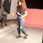 Bhumi Pednekar Instagram – Channelling my inner MJ wearing @lakhanifootwear 👌🏻🙏🏻✌🏻❣️ Love them ‘Floaters’ @minkstaa 
#brand #shootlife #lakhanifootwear #shoes #girlsBF