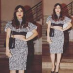 Bhumi Pednekar Instagram - The story of black and white ⚪️⚫️ Styled by @sukritigrover Assisted by @piasinha Hair by vanilla 📷 courtesy @viralbhayani #dressedup #love #hi #ilovemakeup