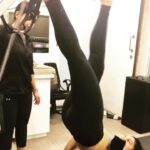 Bhumi Pednekar Instagram - Just swinging @neelamstotalfitnessstudio #pilates #love #hello