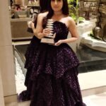 Bhumi Pednekar Instagram - It feels great to be fit, even better to be awarded for it. 😉 Thank you @asiaspa.india for honouring me with the GeoSpa Asia Spa India Fitness Icon award