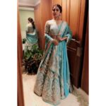 Bhumi Pednekar Instagram - I love it 🌈 Last night wearing @abujanisandeepkhosla ❤️ 😘 Jewellery @anmoljewellers Styled by @aasthasharma ,Assisted by @aditiagrawal12 ❤️ Makeup @sonicsmakeup 😘 Hair @poonam.solanki.522 #saudaminisiddharth #abujanisandeepkhosla #Morning #Sunday #Poser