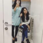 Bhumi Pednekar Instagram - Title: Doctor Sahab 🌈 Starring: Bhumi and Samu 👯‍♀️ Reason: Boredom at the doctors🤯 @samikshapednekar #WhileWeWait #AlwaysActing #SisterAct #Love #Happiness #DoctorDoctor #Ham