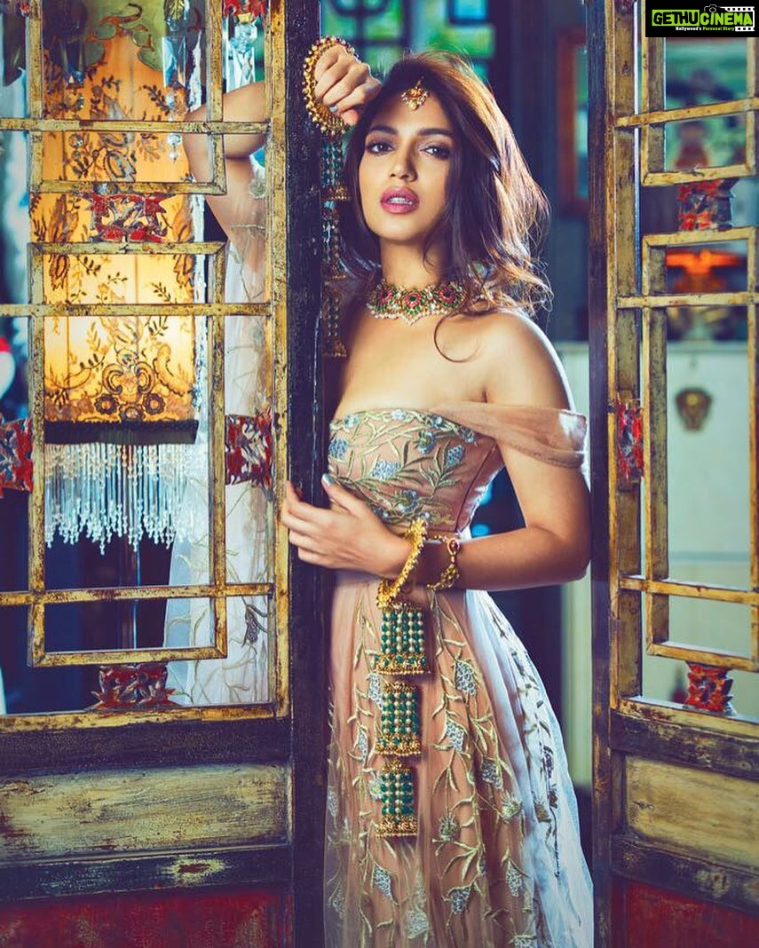 Bhumi Pednekar Instagram - She wanted to leave her mark in the world without getting her heart too attached to it - r.m. drake @khushmag #Unstoppable #Independent #Photoshoot #Shootlife #Power #Courage #đ¸ #Covergirl #DecemberCover #khushmag #weddingtimes London, United Kingdom