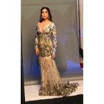 Bhumi Pednekar Instagram - Did my first ever hosting gig for #StarScreenAwards2017 wearing @manishmalhotra05 ❤️ Outfit @mmalhotraworld Jewellery @aurellebyleshnashah @anmoljewellers Styled by @aasthasharma612,assisted by @aditiagrawal12 Makeup by @sonicsmakeup Hair by @hairbypriyanka