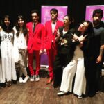 Bhumi Pednekar Instagram - Felt like a part of history shooting at the royal opera house mumbai @mumbaiopera (which has reopened btw) sharing stage with these amazingly talented and enterprising peeps for the BBC Arts Hour Tour Mumbai @bbcnews
