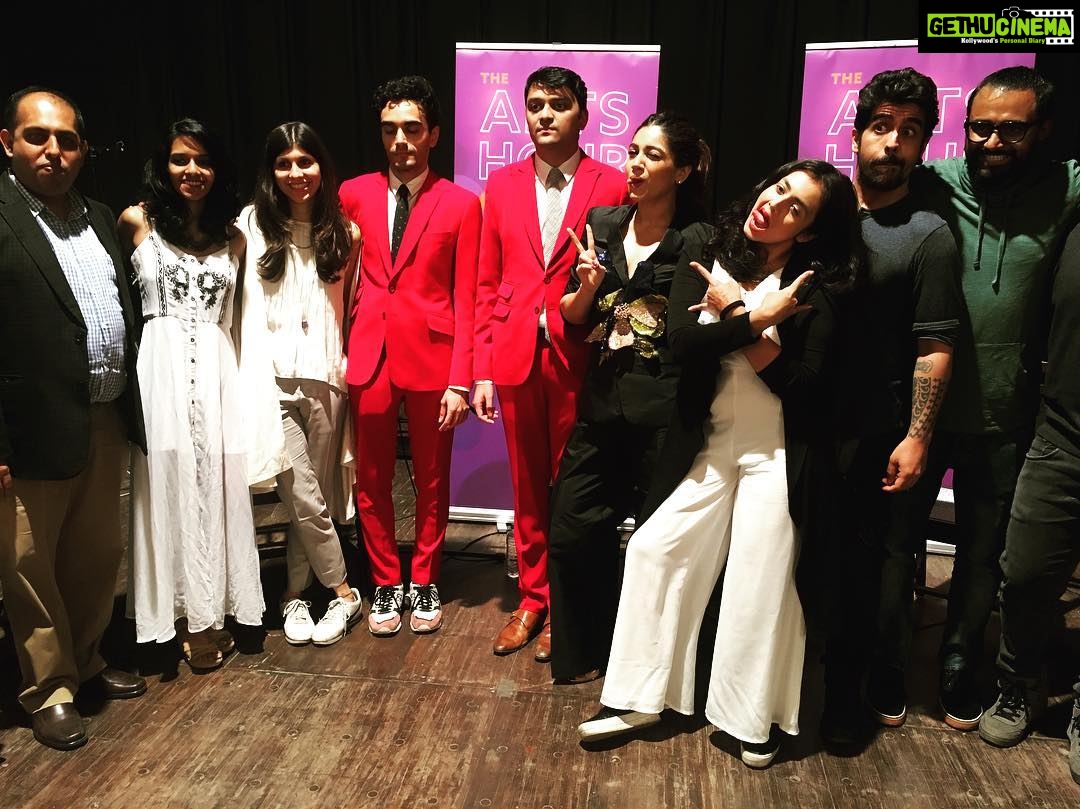 Bhumi Pednekar Instagram - Felt like a part of history shooting at the royal opera house mumbai @mumbaiopera (which has reopened btw) sharing stage with these amazingly talented and enterprising peeps for the BBC Arts Hour Tour Mumbai @bbcnews