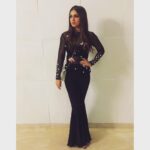 Bhumi Pednekar Instagram - Dressed in @olbees.official last evening 🖤🖤🖤 #Dressup Hair by @poonam.solanki.522