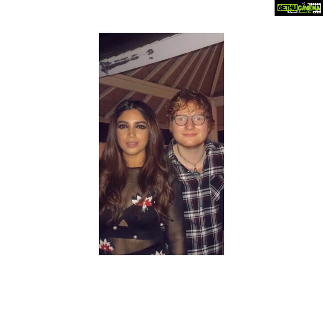 Bhumi Pednekar Instagram - Oh yah!!! @teddysphotos ❤️ Thank you @farahkhankunder for an amaze amaze evening.You’re just the best 😘 #fangirlmoment #edsheeran
