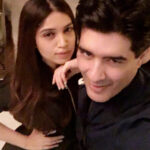 Bhumi Pednekar Instagram - Thank you for having us over @manishmalhotra05 you're just amazing and super inspirational ❤️Had a super time 🙏🏻😘 @nikhilthampi @aasthasharma @karanbirlamba @mohitrai