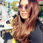 Bhumi Pednekar Instagram - Beautiful Oblivion When your hair scores a 100!!! @pinka25 the colour 😍 #BPinParis #Happydiwali #Paris&Stories