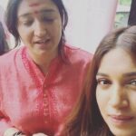 Bhumi Pednekar Instagram - Met the incredible Bhakti Sharma recently.She is one of the youngest sarpanch's in India and Madhya Pradesh.At a super young age she decided to serve her country and has broken most of the cliche's & stereotypes associated to her office.Her panchayat is now #OpenDefecationFree 👏🏻From 9 toilets they now have over 500 toilets built for their citizens.She is such an inspiration and truly courageous.May God let you shine stronger 🙏🏻 #BhaktiSharma