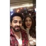 Bhumi Pednekar Instagram - Heart, love & laddoo's that's how we made #ShubhMangalSaavdhan. Thank you for this beautiful journey ❤ @aanandlrai #RSPrasanna @ayushmannk