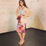 Bhumi Pednekar Instagram - Flirty and flowery for #ShubhMangalSaavdhan promotions in @kanikagoyallabel @misho_designs @aldo_shoes ❤️Managed by @hmehta75,styled by @aasthasharma612,assisted by @iammanisha,Makeup by @makeupwali,Hair by @nivatesurekha