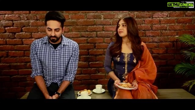 Bhumi Pednekar Instagram - Who needs biscuits, when you can have a laddoo? 😋😉#LaddooSong out tomorrow. @Eros_now @ayushmannk #AanandLRai @krishikalulla #RSPrasanna