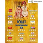 Bhumi Pednekar Instagram – So proud of our film and thank you for all the love ❤️ #toiletekpremkatha #gratitude