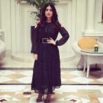 Bhumi Pednekar Instagram - Ready for the press conference in Delhi wearing @michaelkors ❤️Managed by @hmehta75,styled by @aasthasharma612,assisted by @iammanisha,Makeup by @makeupwali,Hair by @nivatesurekha