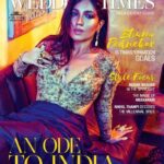Bhumi Pednekar Instagram - An ode to India 🙏🏻In the August issue of @feminaweddingtimes .Thank you my lovelies ❤️ Beauty by: @eltonjfernandez Pictured by: @abhaysingh75 Styled by: @nikhil_thampi @MohitRai Beauty by: @eltonjfernandez Managed by @hmehta75 #feminaweddingtimes #Power #ModernBride #ColourMeRainbow