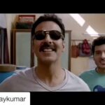 Bhumi Pednekar Instagram - Get ready for this love story to storm into your lives👆🏼#ToiletEkPremKatha @akshaykumar