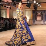 Bhumi Pednekar Instagram - My Blues turned Cyan.Walked for @taandonreynu last night wearing an ensemble from her beautiful collection CYAN for the India Couture Week 2017 ❤️Congratulations on a beautiful show 🙏🏻 #ICW2017