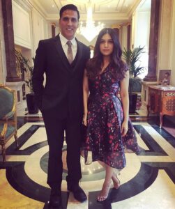 Bhumi Pednekar Instagram - Keshav and Jaya are ready with swag. 👫.Bringing to you our sweet little Prem Katha London #toiletuktakeover #toiletekpremkatha @akshaykumar ❤️