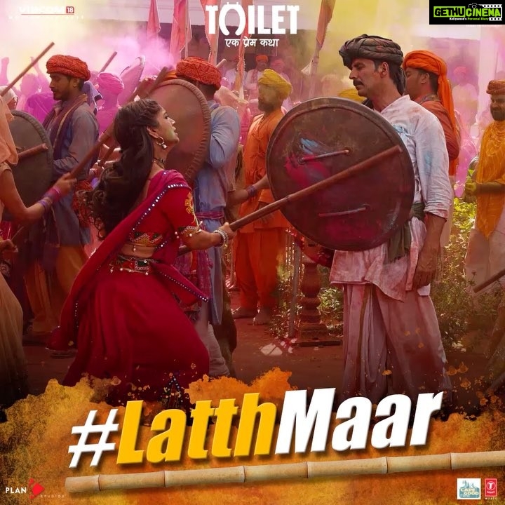 Bhumi Pednekar Instagram - Looking forward to this one ❤❤ #LatthMaar @akshaykumar @toiletthefilm