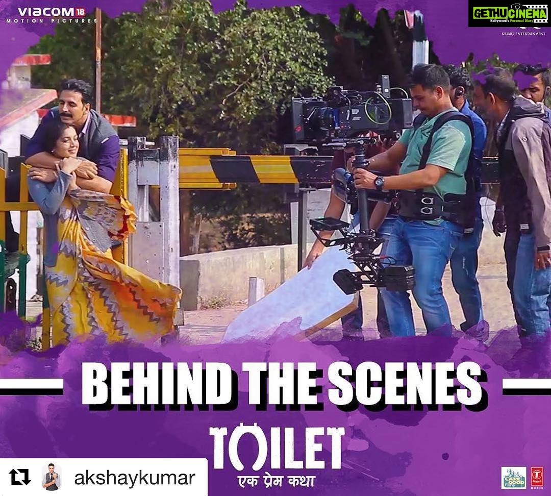 Bhumi Pednekar Instagram - #ToiletEkPremKatha was loads of fun, laughter and just really epic times. @akshaykumar Link in bio