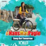 Bhumi Pednekar Instagram - Mujhko dekhte dekhte woh nazar chupata reh gaya, lekin mujhe to pehli nazar mein hi pyaar ho gaya. #HansMatPagle out tomorrow at 10.30 am