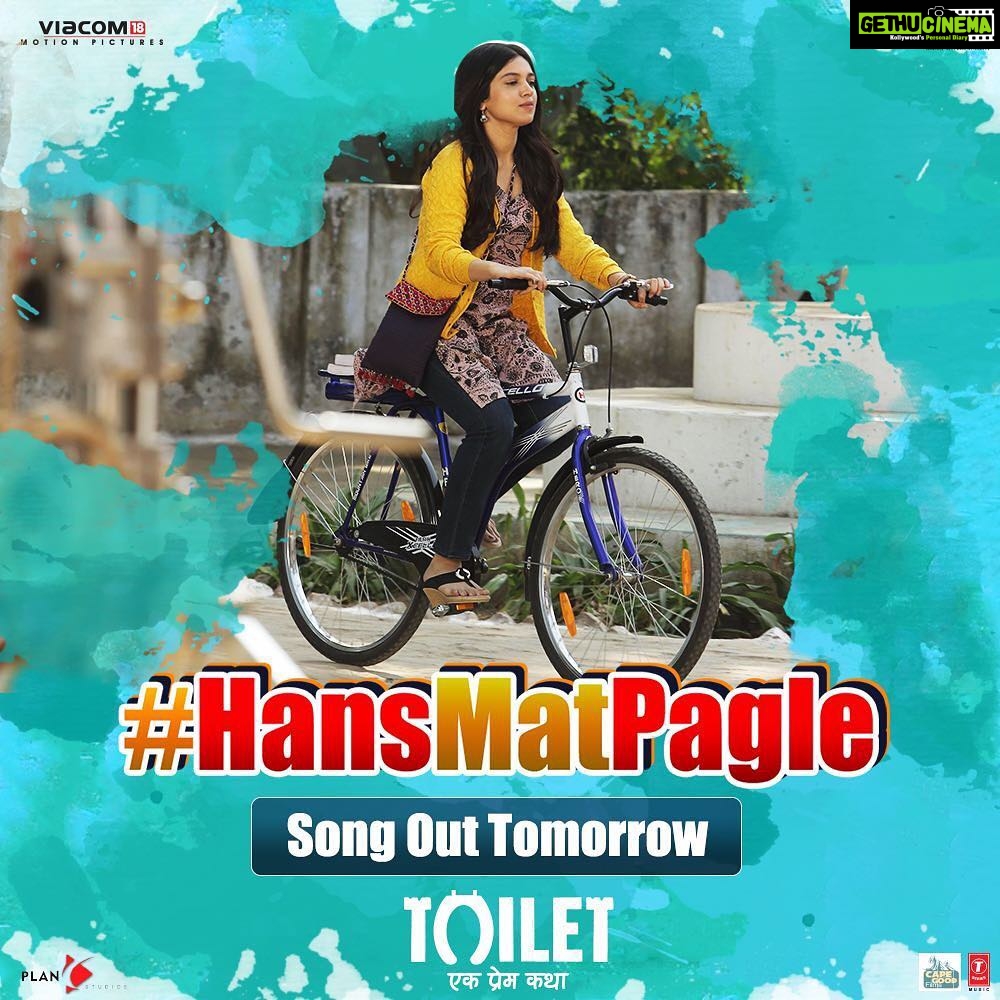 Bhumi Pednekar Instagram - Mujhko dekhte dekhte woh nazar chupata reh gaya, lekin mujhe to pehli nazar mein hi pyaar ho gaya. #HansMatPagle out tomorrow at 10.30 am