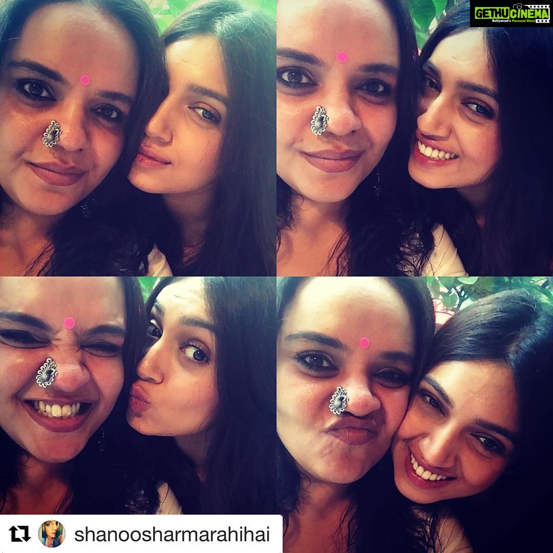 Bhumi Pednekar Instagram - What would I do without you.Life would be not the same for sure.Reason I am in the movies ā¤ļø amongst other things šš»šš #Repost @shanoosharmarahihai (@get_repost) ć»ć»ć» What would I do without you? @psbhumi
