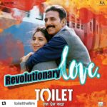 Bhumi Pednekar Instagram - #Repost @toiletthefilm (@get_repost) ・・・ A love story that will change everyone’s life. Watch #ToiletEkPremKathaTrailer. Link in the bio. @akshaykumar @psbhumi @anupampkher @abundantiaent @viacom18motionpictures @fridayfilmworks @plancstudiosofficial @kriarj.entertainment @ivikramix @iprernaarora @neerajpofficial