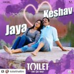 Bhumi Pednekar Instagram - #Repost @toiletthefilm (@get_repost) ・・・ Watch the adorable connection between Keshav and Jaya in #ToiletEkPremKathaTrailer now. Link in the bio. @akshaykumar @psbhumi @anupampkher @abundantiaent @viacom18motionpictures @fridayfilmworks @plancstudiosofficial @kriarj.entertainment @iprernaarora @ivikramix @neerajpofficial