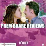 Bhumi Pednekar Instagram - #Repost @toiletthefilm (@get_repost) ・・・ The trailer that everyone has been talking about! Have you seen #ToiletEkPremKathaTrailer yet? Find the link in the bio. @akshaykumar @psbhumi @anupampkher @abundantiaent @viacom18motionpictures @fridayfilmworks @plancstudiosofficial @ivikramix @iprernaarora @neerajpofficial