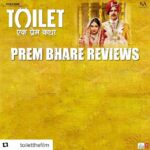 Bhumi Pednekar Instagram - #Repost @toiletthefilm (@get_repost) ・・・ We are humbled by the kind words from each and everyone. Thank you! #ToiletEkPremKathaTrailer, Watch Now: LINK IN BIO. @akshaykumar @psbhumi @anupampkher @abundantiaent @viacom18motionpictures @fridayfilmworks @plancstudiosofficial @kriarj.entertainment