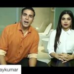 Bhumi Pednekar Instagram - Are you ready to witness great love. Keshav and Jaya are coming to you tomorrow on #OPPOCricketLive on @starsportsindia #ToiletEkPremKathaTrailer @toiletthefilm
