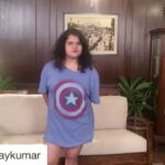 Bhumi Pednekar Instagram – #Repost @akshaykumar (@get_repost)
・・・
‪Excitement level 💯 !!! #ToiletAaRahiHai ‬