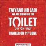 Bhumi Pednekar Instagram - We are on our way.Bringing the trailer of our beloved film on the 11th of June :) #tepktrailer11june @akshaykumar #ShreeNarayanSingh #SiddharthGarima #toiletekpremkatha