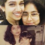Bhumi Pednekar Instagram - Dear Mom, thank you for making us believe that we can fly through the window and not fall, that we can aim for the rainbow and it's ok to come back without a piece of it.. that we can run a marathon, and not win it, because running is what counts.. that we can slip into your high heels and ruin them.. making us believe that we are the best, even though we finish last.. that we can make mistakes, be bad, be stupid, be crazy and still be all right... that its ok to fail and its ok to falter... thank you ... for defining our world - without boundaries... Happy mother's day.... ❤ - Kanika Dhillon