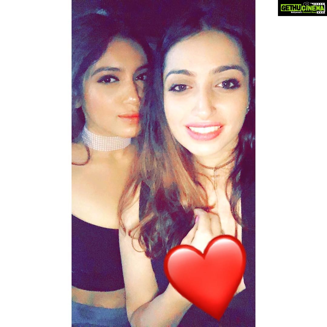 Bhumi Pednekar Instagram - Been sharing the black and blues of life for eternity @priyankalulla.2 #yourvibeattractsyourtribe #happygirlsaretheprettiest #Friendslikefamily #unconditionallove #sisterfromanothermister