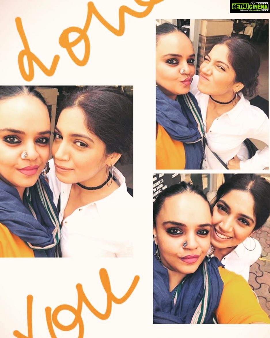 Bhumi Pednekar Instagram - A quick trip back home and a quick selfie session with my ❤ @shanoosharmarahihai #unconditionallove #happygirlsaretheprettiest #Home