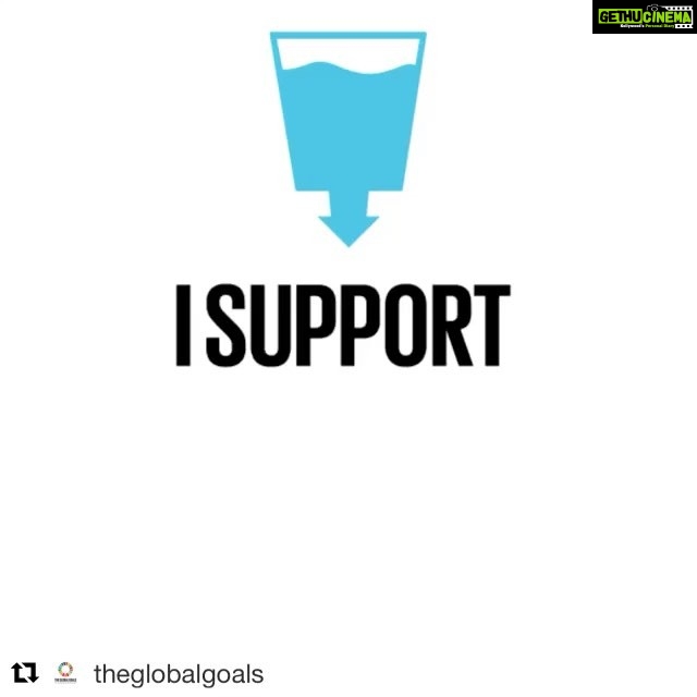 Bhumi Pednekar Instagram - #Repost @theglobalgoals with @repostapp ・・・ "Thousands have lived without love, not one without water"- WH Auden. Show your support for #Goal6 of the #GlobalGoals this #WorldWaterDay and help make sure everyone has access to clean water by 2030