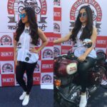 Bhumi Pednekar Instagram – What a great initiative by #NavBharatTimes.An All Woman’s Bike Rally.I pretty much went Wow when I saw these amazing women dolled up,in their pretty clothes ready to zoom away on their Harley Davidsons,bullets,scooties 👏🏻👏🏻👏🏻 More power to you all .Styled by @shainanath ,Makeup @sanjay_celebritymakupartist ,Hair @nivatesurekha ❤ #girlpower #happygirlsaretheprettiest #InternationalWomansDay #Power Connaught Place – CP,Delhi