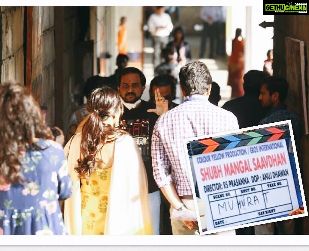 Bhumi Pednekar Instagram - New story,New Love and New Firsts in New Delhi.#shubhmangalsaavdhan ❤ So excited about our journey @ayushmannk @colouryellowproductions @krishikalulla #shubhmangalsaavdhan #delhi