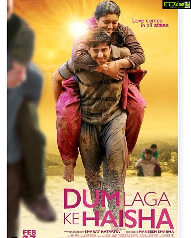 Bhumi Pednekar Instagram - 2 years of #dumlagakehaisha.Nothing can be as special as you.Most cherished and amaze times @sharatkatariya @ayushmannk @yrf ❤❤❤