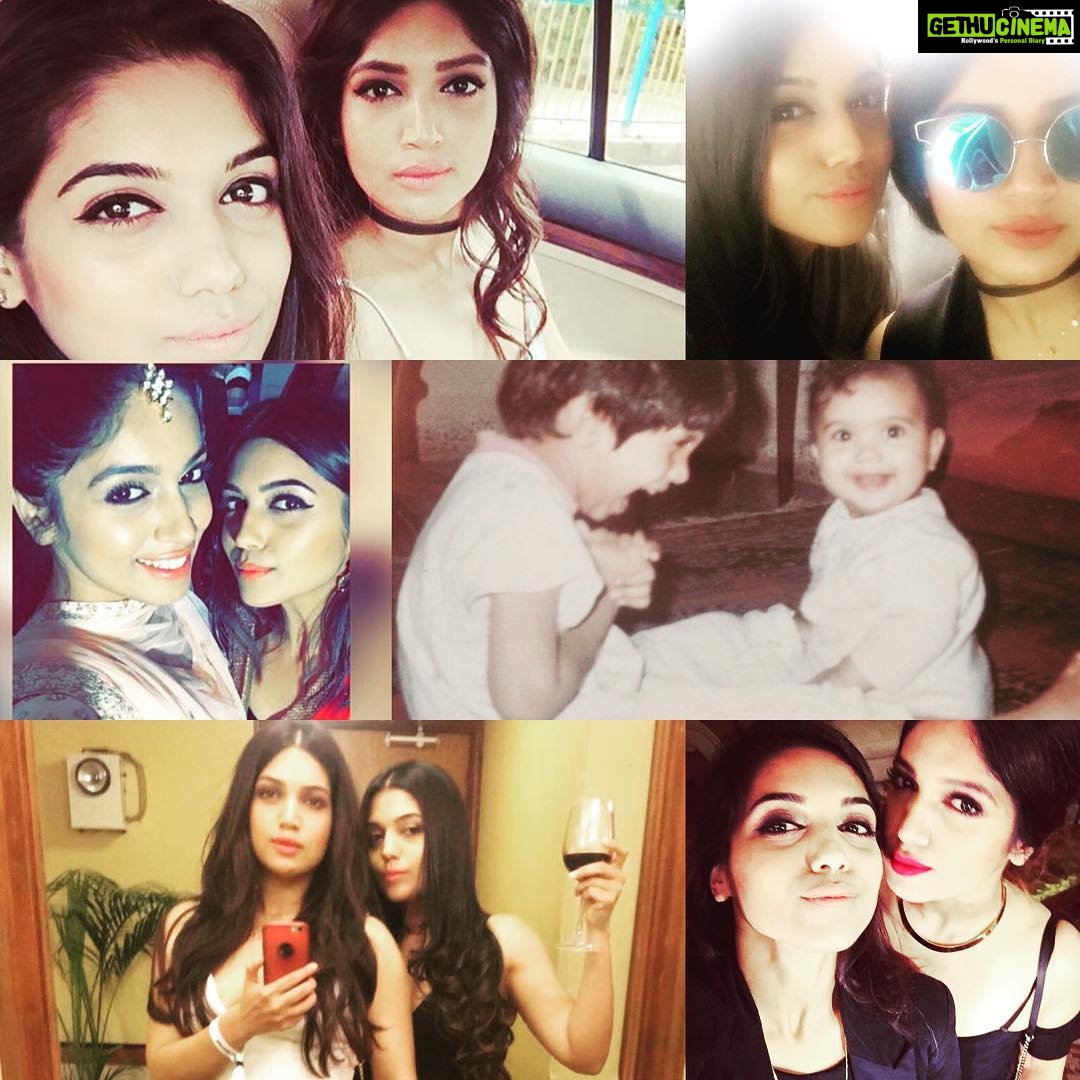 Bhumi Pednekar Instagram - Happy birthday @samikshapednekar .Am the luckiest to have you in my life.We are so proud of the person you've grown up to be.Not only are you my baby,you're my best friend ,soulmate,confidante,guide,My sukh dukh ka saathi,The person I am going to grow old with,one of my biggest strengths and motivations.I literally can't imagine a life without you.Thank you for being an amazing sibling to me and an outstanding daughter to mom and dad.You're kindness has impacted many and we just love you. Pednekar sisters forever β€π #HappyBdaySamu #unconditionallove #ILoveYouSoMuchItHurts #sisterlove #Lifeline