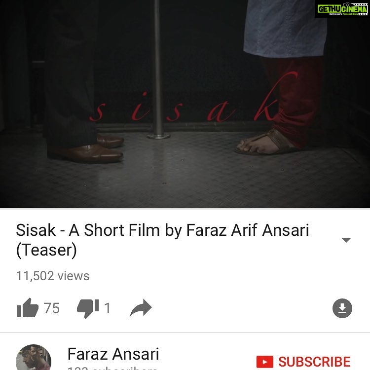 Bhumi Pednekar Instagram - Pat on the back @futterwackening ,what a brilliant trailer and brave step.Keep shining.Give my friend Faraz Ansari and his beautiful short film #Sisak some love.Please go check out the trailer 👉🏻 https://youtu.be/KTtgOaIWC4Q. #lgbtpride #sisak #proudindian #loveforcinema