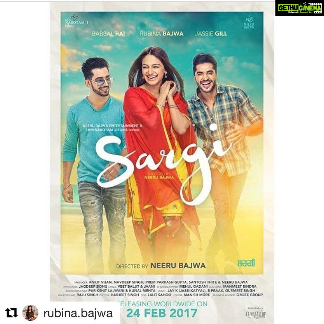 Bhumi Pednekar Instagram - Yay yay..So excited for you all and #sarghi ❤️🙏🏻⭐️ #Repost @rubina.bajwa with @repostapp ・・・ Releasing February 24