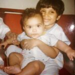Bhumi Pednekar Instagram - Happy children's day my lovelies..may the child in you always be alive and kicking ❤️👯🙏🏻 #happychildrensday @samikshapednekar and I #nevergrowingup