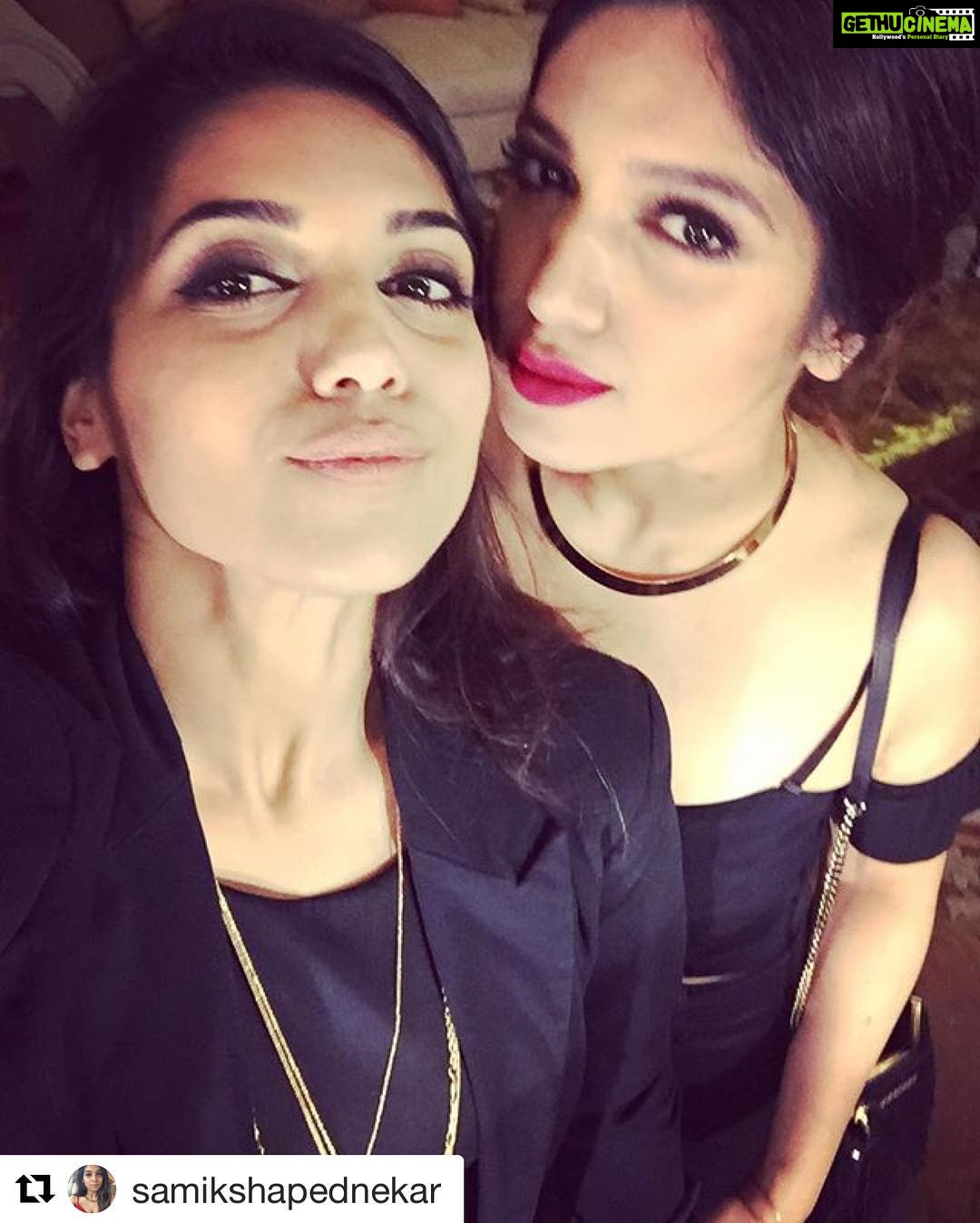 Bhumi Pednekar Instagram - @samikshapednekar you're really missed today !!! #bff #soulmate #thepednekars #Repost @samikshapednekar with @repostapp ・・・ Hello Partner 👯